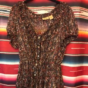 Wrangler boat neck blouse